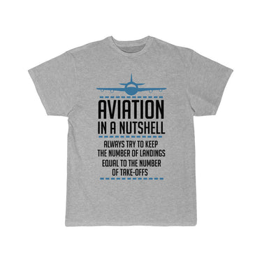 Aviation In A Nutshell Funny ATC Pilot Gift T-SHIRT THE AV8R